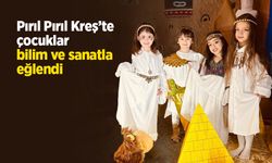 Pırıl Pırıl Kreş’te çocuklar bilim ve sanatla eğlendi