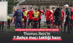 Samsunspor'da tüm planlar galibiyet üzerine yapılıyor, Thomas Reis'in F.Bahçe maçı taktiği hazır