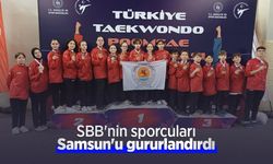 SBB'nin sporcuları Samsun'u gururlandırdı