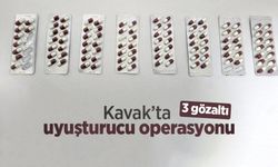 Kavak’ta uyuşturucu operasyonu: 3 gözaltı