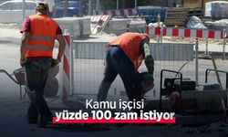 Kamu işçisi yüzde 100 zam istiyor