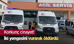 Korkunç cinayet! İki yengesini vurarak öldürdü