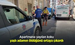 Apartmana yayılan koku yaşlı adamın öldüğünü ortaya çıkardı