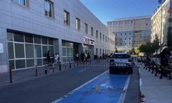 hastane bahçesinde silah sesleri korkuttu: 1 yaralı