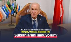 PKK'nın silah bırakmasından sonra Bahçeli, Öcalan'a teşekkür etti: 'Şükranlarımı sunuyorum'
