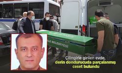Çilingirle girilen evde, derin dondurucuda parçalanmış ceset bulundu