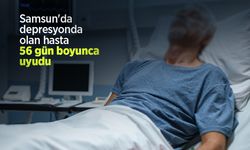 Samsun'da depresyonda olan hasta 56 gün boyunca uyudu