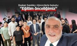 Başkan Sandıkçı öğrencilerle buluştu: "Eğitim önceliğimiz"