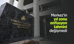 Merkez'in yıl sonu enflasyon tahmini değişmedi
