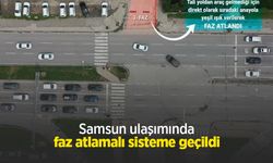 Samsun ulaşımında faz atlamalı sisteme geçildi