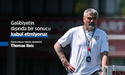 Samsunspor Teknik Direktörü Thomas Reis: Galibiyetin dışında bir sonucu kabul etmiyoruz