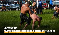 Samsun'da "Geyikkoşan Hıdırellez Şenlikleri" yapıldı