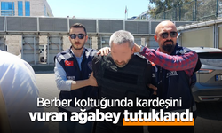 Berber koltuğunda kardeşini vuran ağabey tutuklandı