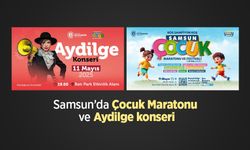 Samsun’da Çocuk Maratonu ve Aydilge konseri