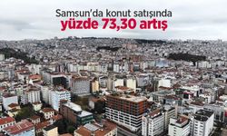 Samsun'da konut satışında yüzde 73,30 artış