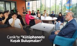 Canik'te "Kütüphanede Kuşak Buluşmaları"