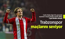 Carlo Holse Trabzonspor maçlarını seviyor