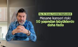 Op. Dr. Kıvanç Cavıldak bilgilendirdi: ‘Mesane kanseri riski 50 yaşından büyüklerde daha fazla'