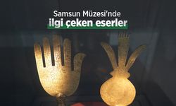 Samsun Müzesi'nde ilgi çeken eserler