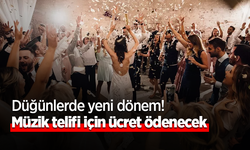 Düğünlerde yeni dönem! Müzik telifi için ücret ödenecek