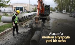 Alaçam'a modern altyapıyla yeni bir nefes