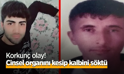 Korkunç olay! Cinsel organını kesip kalbini söktü
