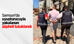 Samsun’da uyuşturucuyla yakalanan şüpheli tutuklandı
