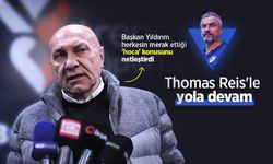 Başkan Yıldırım herkesin merak ettiği 'hoca' konusunu netleştirdi, Thomas Reis'le yola devam