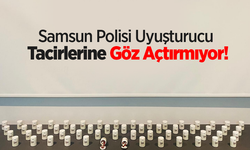 Samsun Polisi Uyuşturucu Tacirlerine Göz Açtırmıyor!