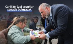 Canik'te özel çocuklar sanatla buluşacak