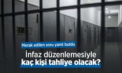 İnfaz düzenlemesiyle kaç kişi tahliye olacak? Merak edilen soru yanıt buldu