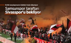 Samsunspor taraftarı Sivasspor'u bekliyor