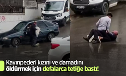 Kayınpederi kızını ve damadını öldürmek için defalarca tetiğe bastı!