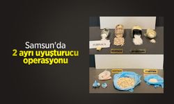 Samsun'da 2 ayrı uyuşturucu operasyonu: 5 gözaltı