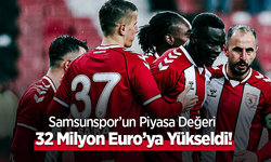 Samsunspor transfermarkt piyasa degeri 32 milyon euro