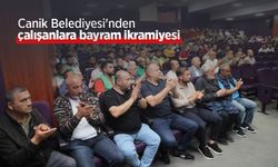 Canik Belediyesi'nden çalışanlara bayram ikramiyesi