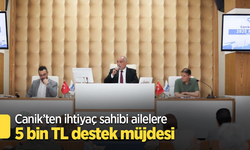 Canik’ten ihtiyaç sahibi ailelere 5 bin TL destek müjdesi