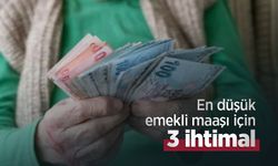 En düşük emekli maaşı için 3 ihtimal