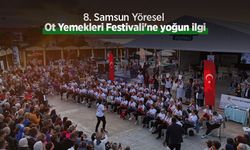 8. Samsun Yöresel Ot Yemekleri Festivali'ne yoğun ilgi