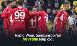 Rapid Wien, Samsunspor'un forvetine talip oldu