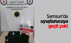 Samsun’da uyuşturucuya geçit yok!