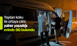 Yayılan koku ile ortaya çıktı; yalnız yaşadığı evinde ölü bulundu