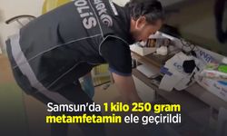 Samsun'da 1 kilo 250 gram metamfetamin ele geçirildi: 2 gözaltı