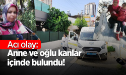 Acı olay: Anne ve oğlu kanlar içinde bulundu!