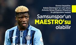 Antonio Simao Muanza Samsunspor'un  MAESTRO'su olabilir