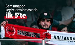 Samsunspor seyirci ortalamasında ilk 5'te