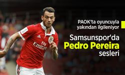 Samsunspor'da  Pedro Pereira sesleri