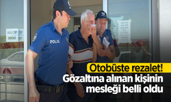 Otobüste rezalet! Gözaltına alınan kişinin mesleği belli oldu