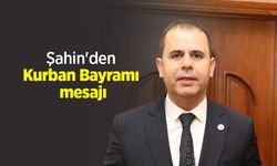 Şahin'den Kurban Bayramı mesajı