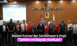 Başkan Kurnaz'dan Samsunspor'a övgü: "Şehrin en büyük markası"